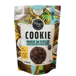 Cookies noix de coco et pépites de chocolat